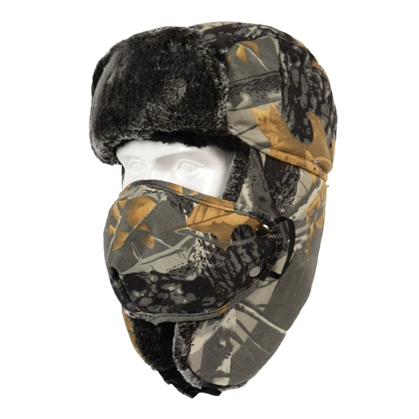 Hunting Outdoor Hats - Chapéu de caça grosso camuflado masculino