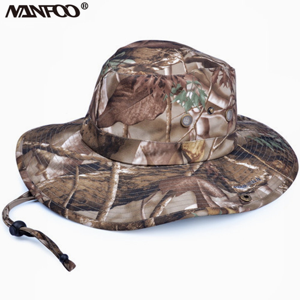Hunting Outdoor Hats - Alta qualidade proteção solar árvore camo
