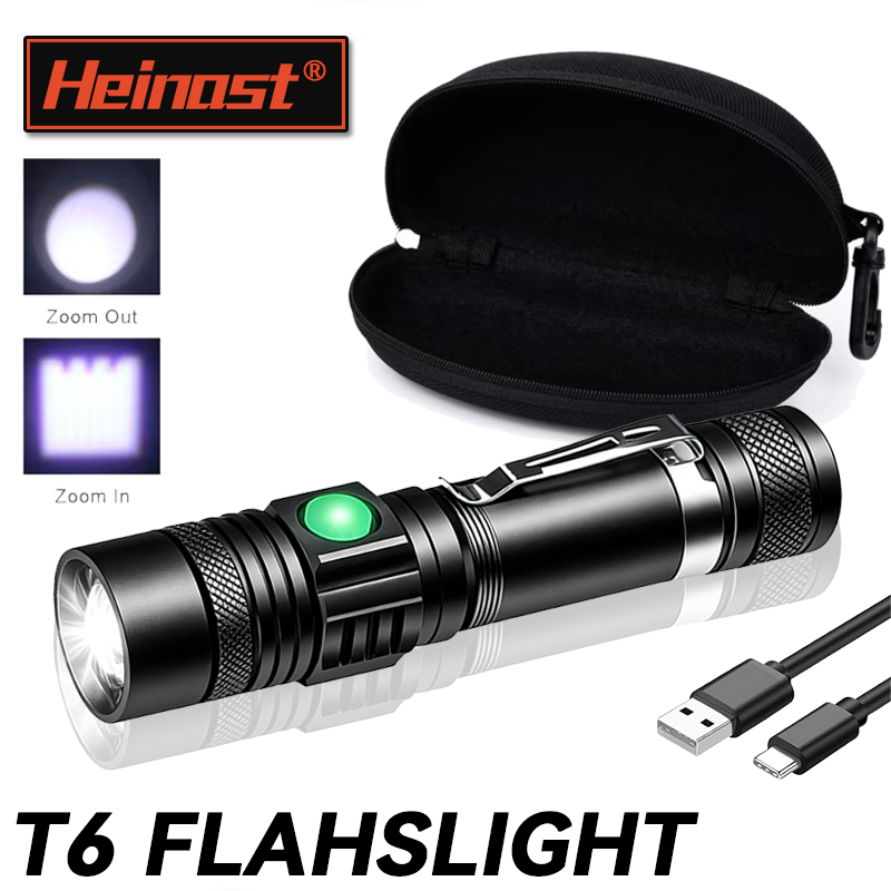 Lanterna LED T6 Recarregável,  - Hunting Outdoor avaliação e preço