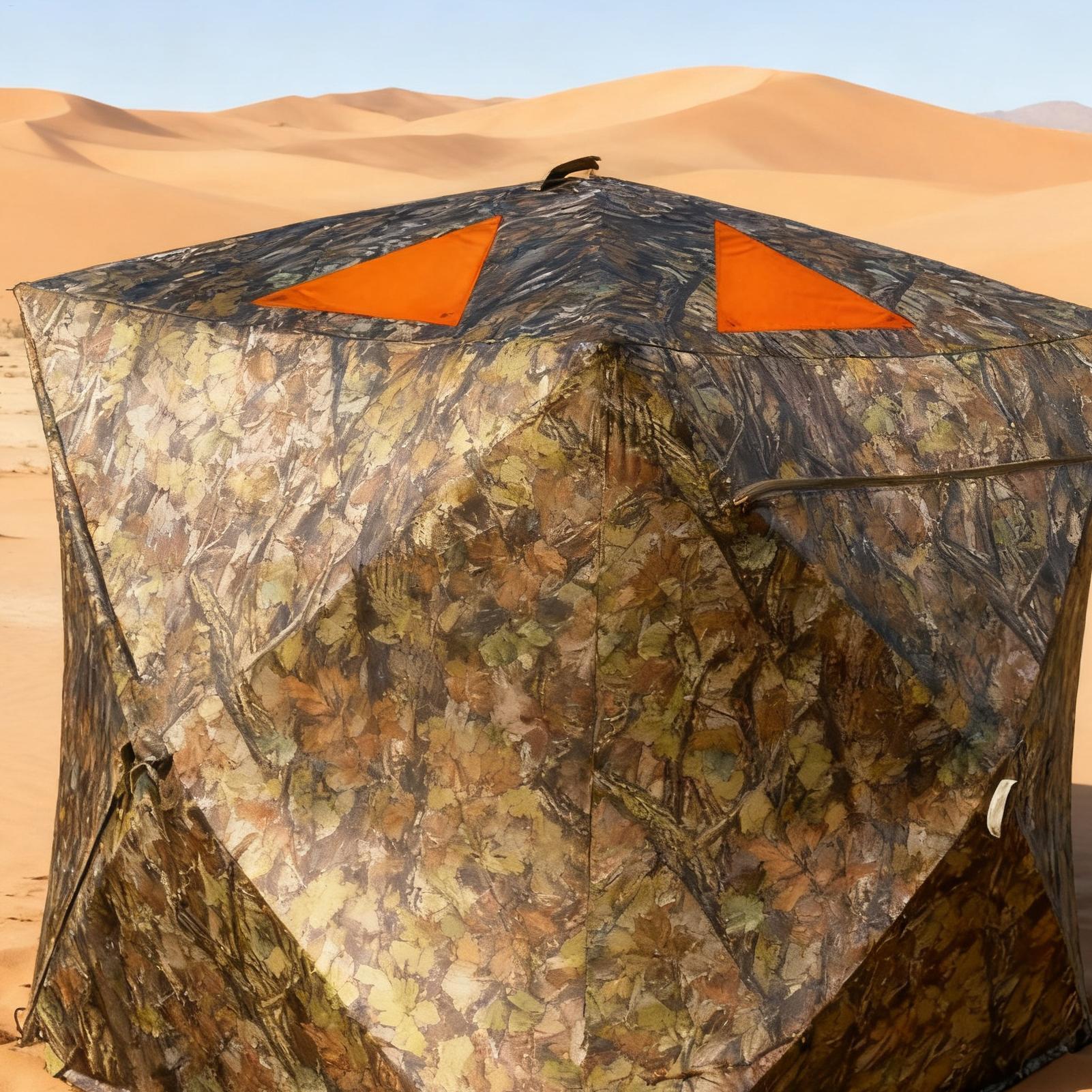 Hunter laranja para cego à ter - Outdoor Hunting Blinds avaliação e preço