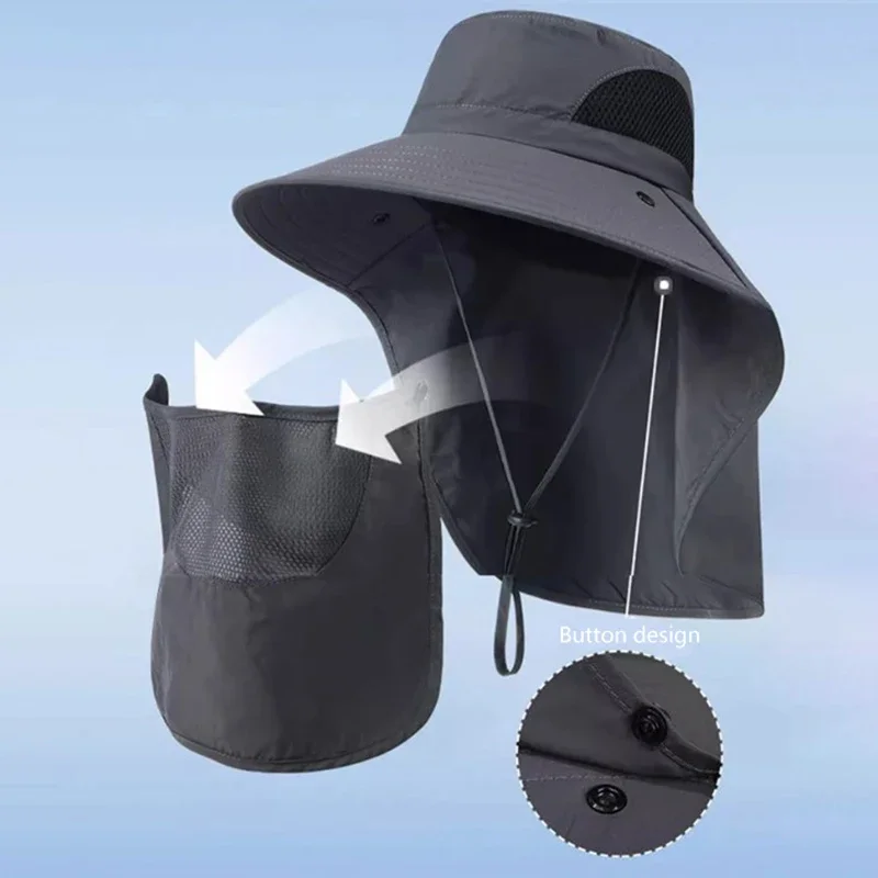Chapéus de Sol de Verão com Pr - Hunting Outdoor Hats avaliação e preço