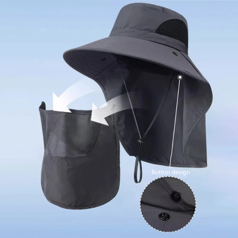 Chapéus de sol de verão com pr - Hunting Outdoor Hats avaliação e preço