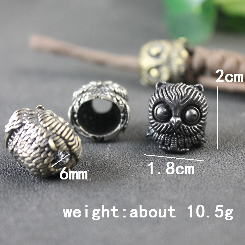 Bonito coruja faca de bronze g - Paracord Survival Bracelet avaliação e preço