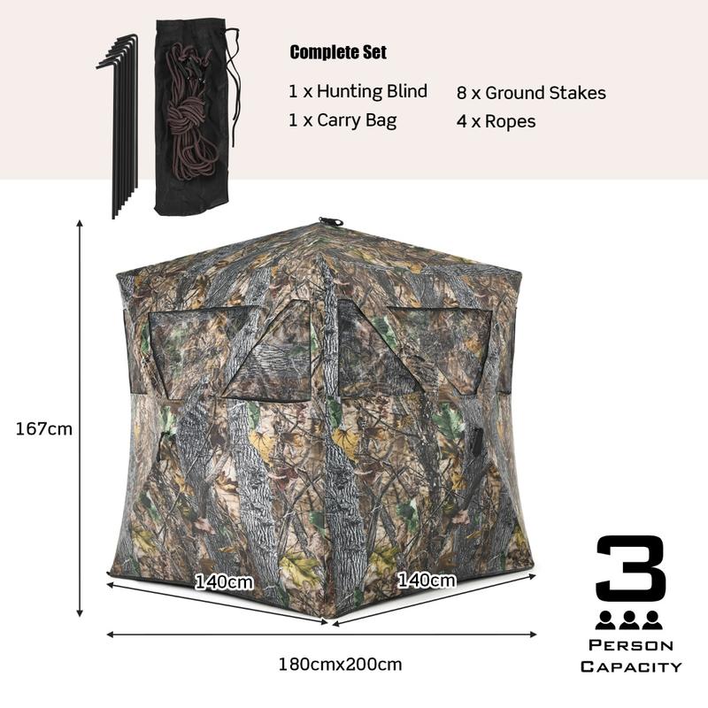 Abrigo de Caça Portátil com Es - Hunting Outdoor avaliação e preço