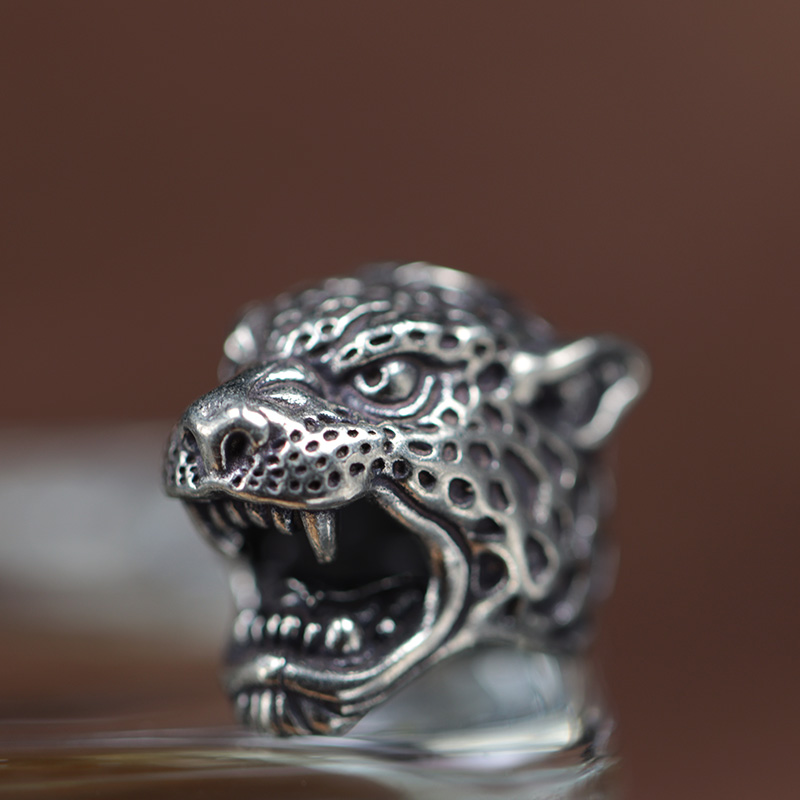 Leopard cabeça escultura, bron - Paracord Survival Bracelet avaliação e preço