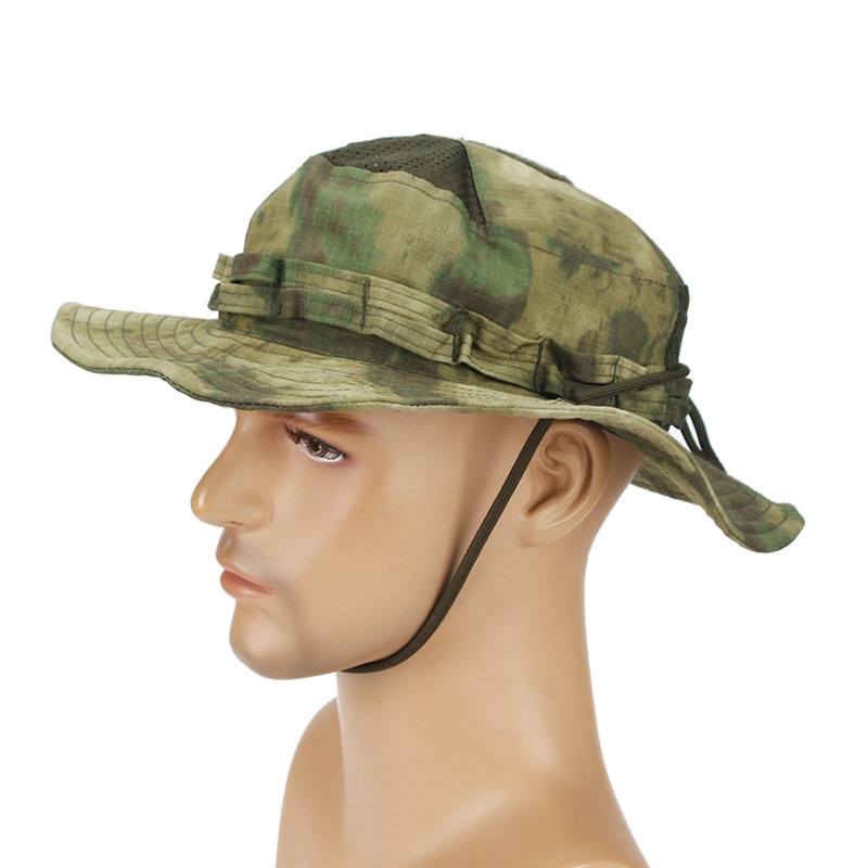 Fg atacs camuflagem boonie cha - Hunting Outdoor Hats avaliação e preço