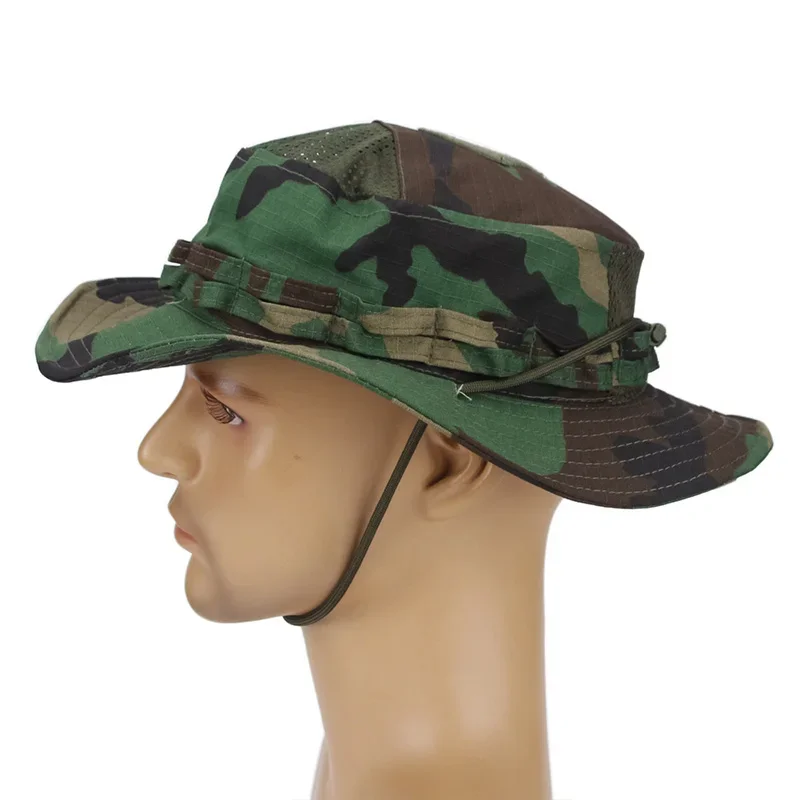 Fg atacs camuflagem boonie cha - Hunting Outdoor Hats avaliação e preço