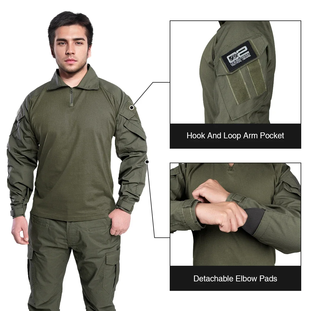 Camisas táticas g3 camisas de  - Hunting Outdoor Shirts avaliação e preço